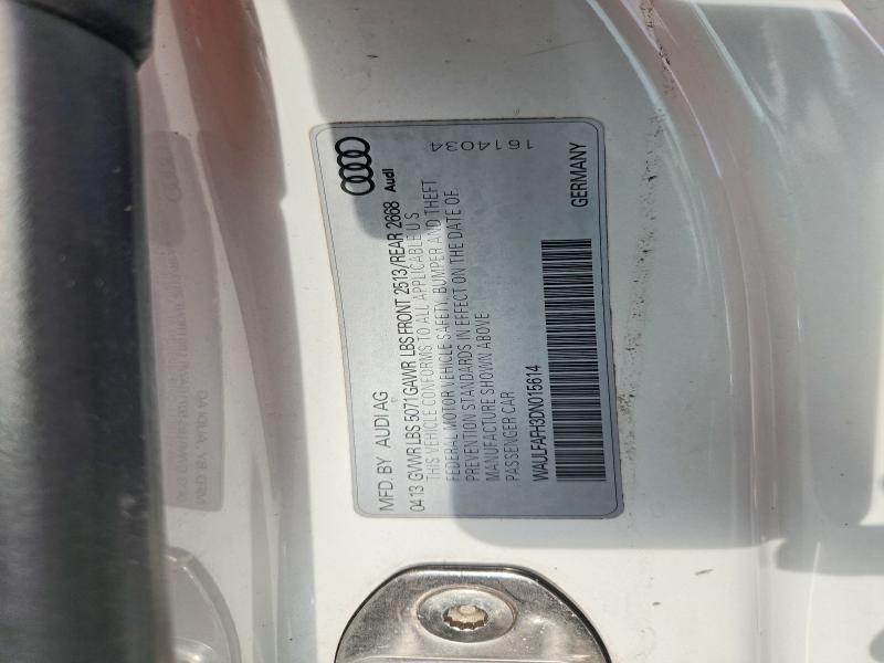 Продажа на аукционе авто 2013 Audi A5, vin: WAULFAFH3DN015614, номер лота: 58374366