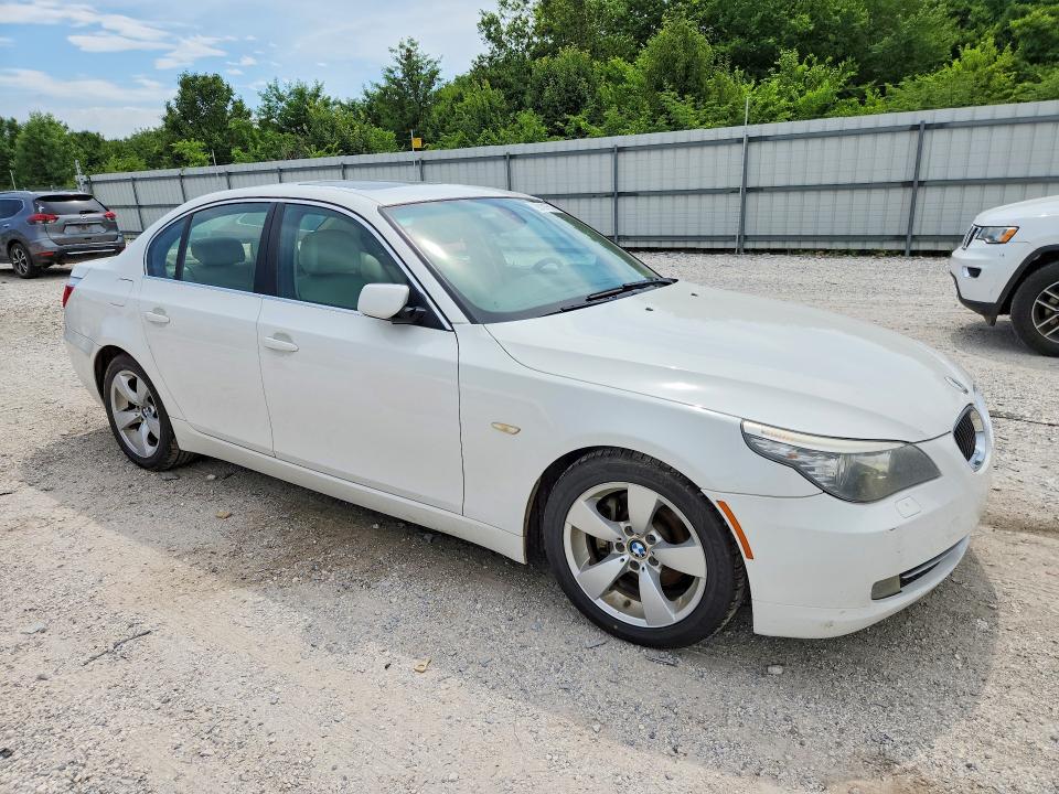 2008 Bmw 528 მანქანა იყიდება აუქციონზე, vin: WBANU535X8C111323, აუქციონის ნომერი: 55187516