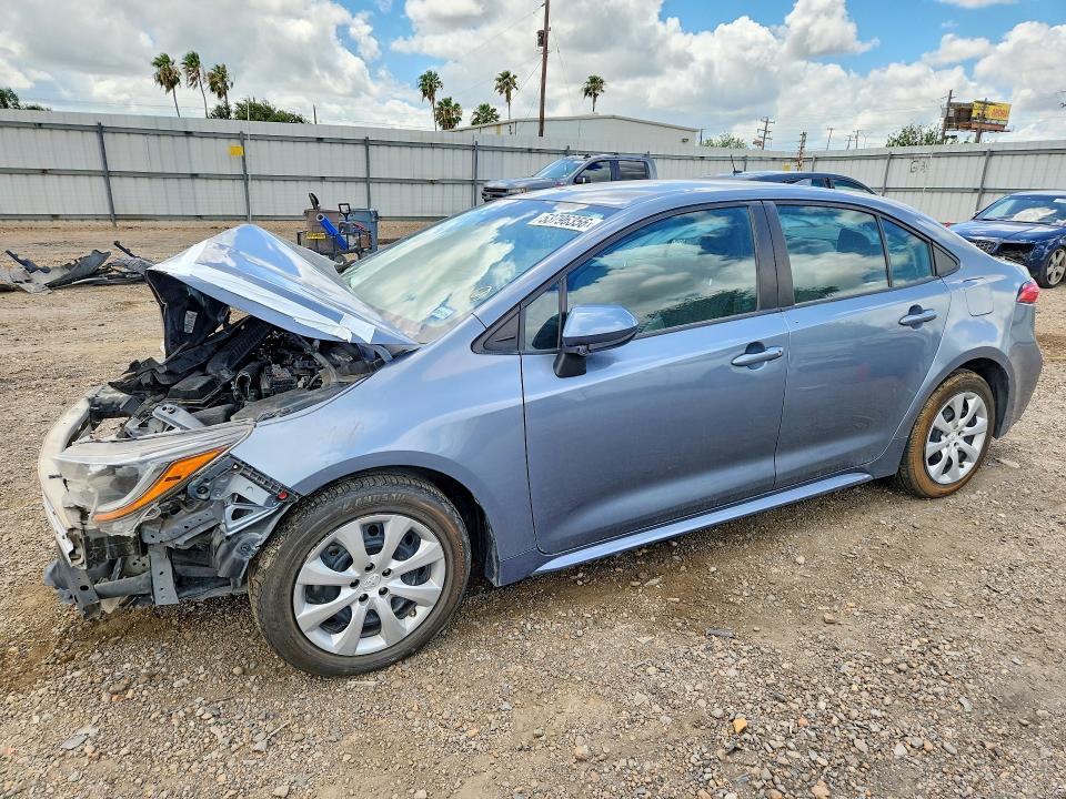 Auction sale of the 2021 Toyota Corolla, vin: 5YFEPMAE6MP233556, lot number: 53796356