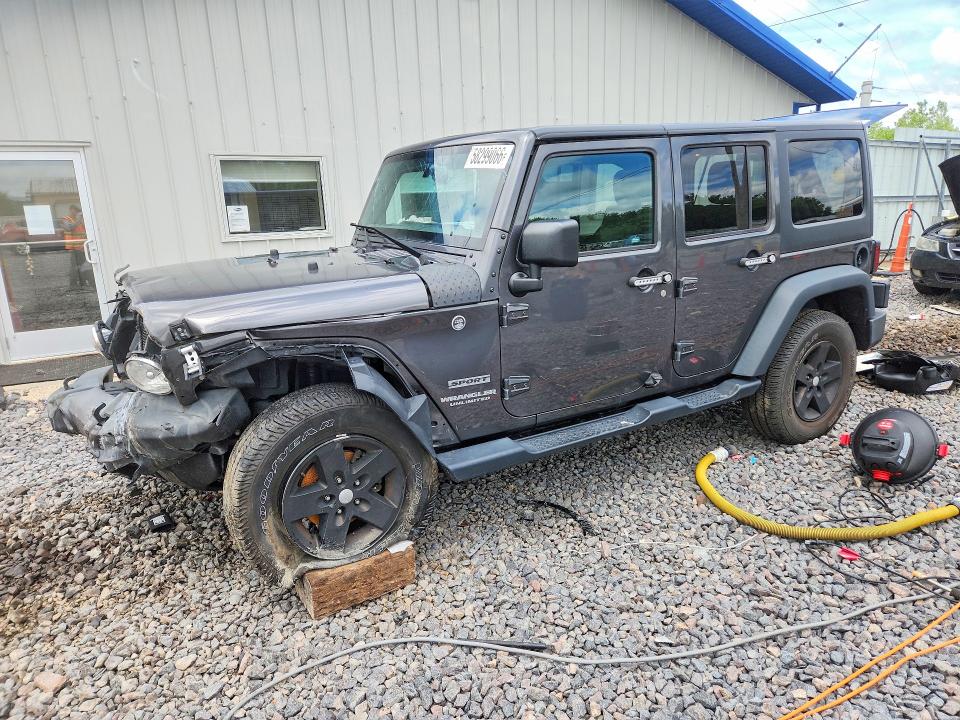 Продажа на аукционе авто 2017 Jeep Wrangler Unlimited, vin: 1C4BJWDG3HL750258, номер лота: 58299066
