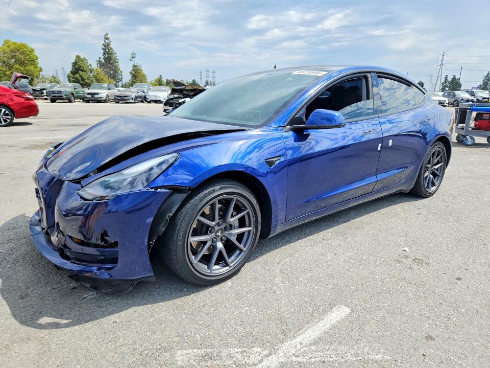Auction sale of the 2021 Tesla Model 3, vin: 5YJ3E1EB4MF938251, lot number: 58470986