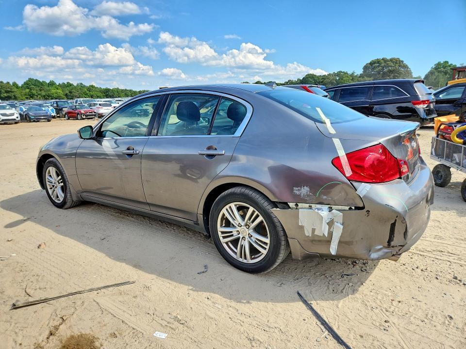 2010 Infiniti G37 Sedan მანქანა იყიდება აუქციონზე, vin: JN1CV6AR7AM461644, აუქციონის ნომერი: 58807016