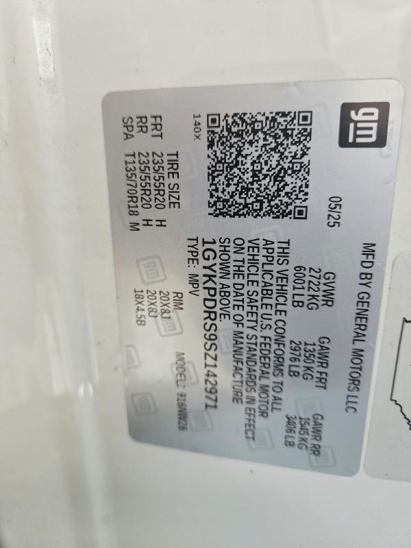 Продажа на аукционе авто 2025 Cadillac Xt6, vin: 1GYKPDRS9SZ142971, номер лота: 56580086