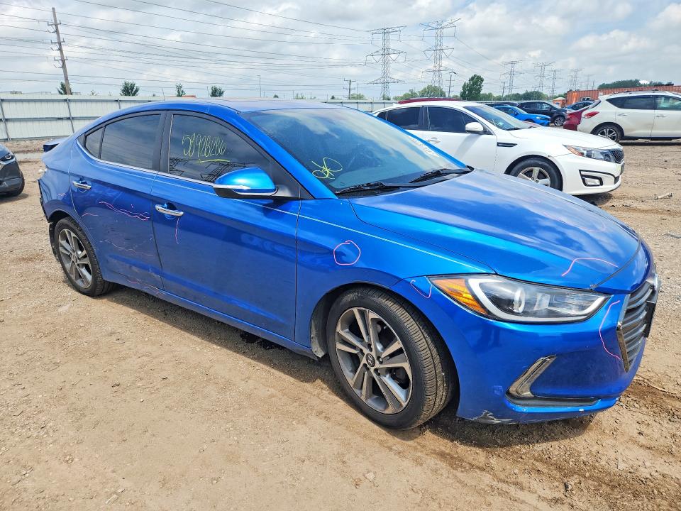 Продажа на аукционе авто 2017 Hyundai Elantra, vin: 5NPD84LF2HH124447, номер лота: 58928286
