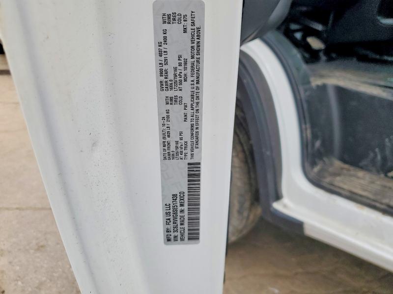 2025 Ram Promaster 2500 მანქანა იყიდება აუქციონზე, vin: 3C6LRVVG6SE517438, აუქციონის ნომერი: 57652556