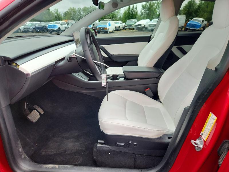 Продажа на аукционе авто 2021 Tesla Model Y, vin: 5YJYGDEE2MF090012, номер лота: 58438076