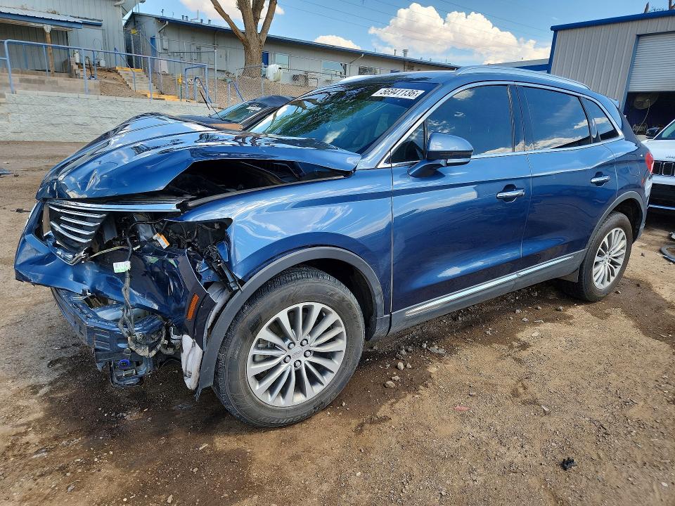 2018 Lincoln Mkx მანქანა იყიდება აუქციონზე, vin: 2LMPJ8KR9JBL49714, აუქციონის ნომერი: 56941136