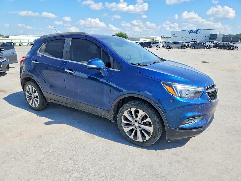 2019 Buick Encore მანქანა იყიდება აუქციონზე, vin: KL4CJASB0KB957082, აუქციონის ნომერი: 55989006