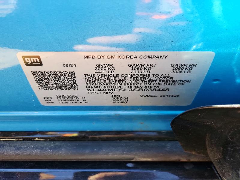 55806076 :رقم المزاد ، KL4AMESL3SB038448 vin ، 2025 Buick Encore Gx مزاد بيع