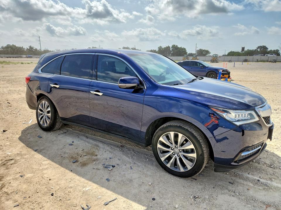 2014 Acura Mdx მანქანა იყიდება აუქციონზე, vin: 5FRYD3H43EB002025, აუქციონის ნომერი: 58518816