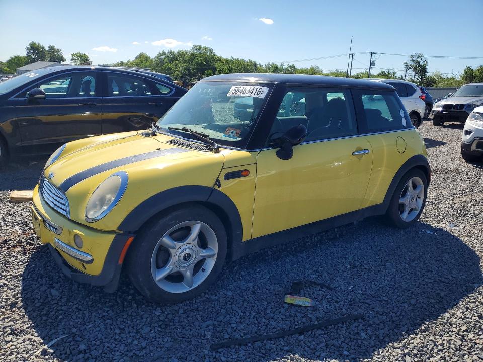 2004 Mini Cooper მანქანა იყიდება აუქციონზე, vin: WMWRC33424TJ59649, აუქციონის ნომერი: 56468416