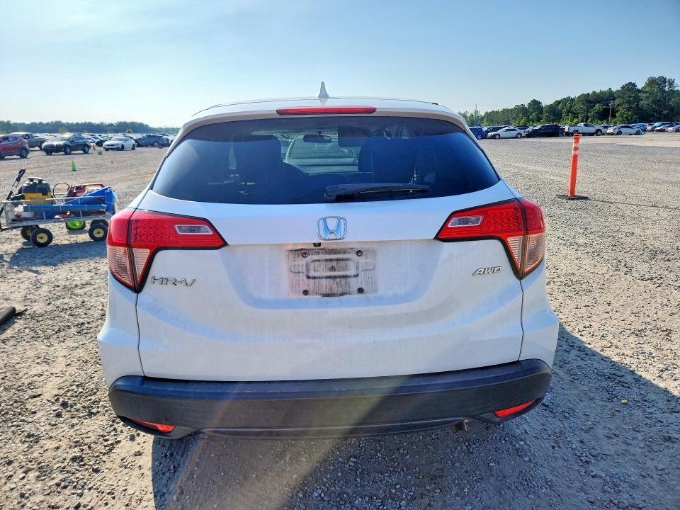 2018 Honda Hr-v მანქანა იყიდება აუქციონზე, vin: 3CZRU6H50JM706411, აუქციონის ნომერი: 56185916