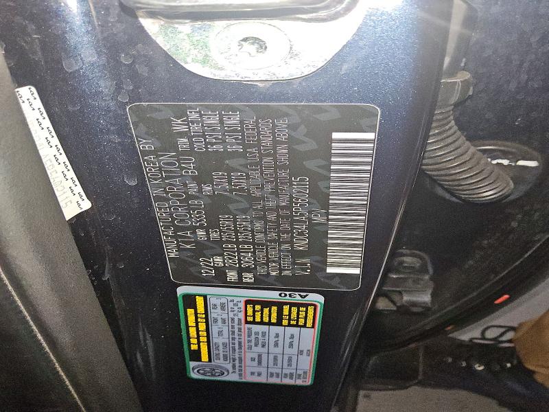 57274196 :رقم المزاد ، KNDC34LA5P5602115 vin ، 2023 Kia Ev6 مزاد بيع