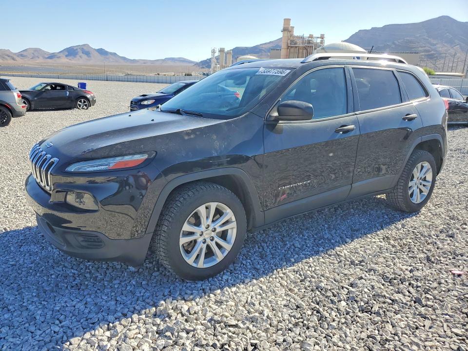 55977596 :رقم المزاد ، 1C4PJLAB1FW620407 vin ، 2015 Jeep Cherokee مزاد بيع