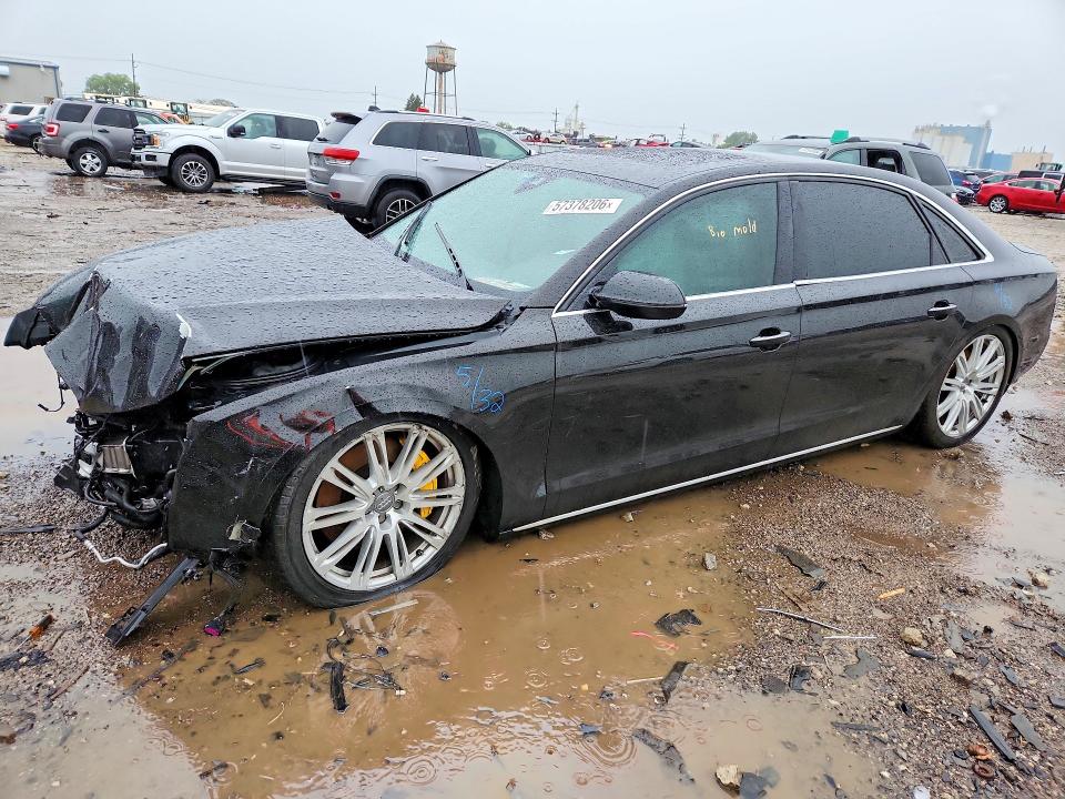 2014 Audi A8 მანქანა იყიდება აუქციონზე, vin: WAUR2AFD6EN009374, აუქციონის ნომერი: 57378206