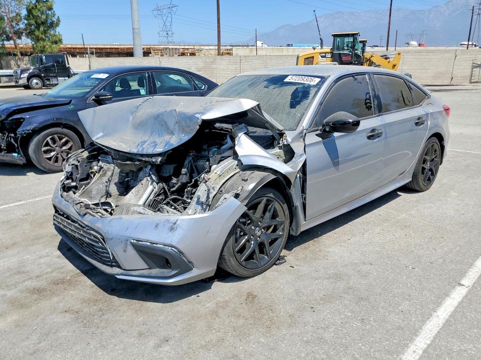 Auction sale of the 2022 Honda Civic, vin: 2HGFE2F52NH555787, lot number: 57209306