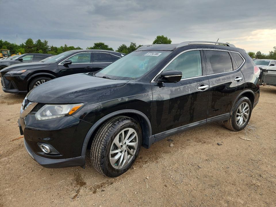 2014 Nissan Rogue მანქანა იყიდება აუქციონზე, vin: 5N1AT2MV8EC859979, აუქციონის ნომერი: 57734786