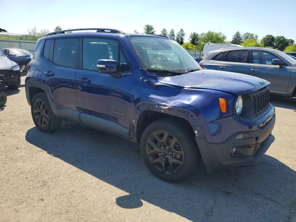 2018 Jeep Renegade მანქანა იყიდება აუქციონზე, vin: ZACCJBBB7JPH74052, აუქციონის ნომერი: 55071776