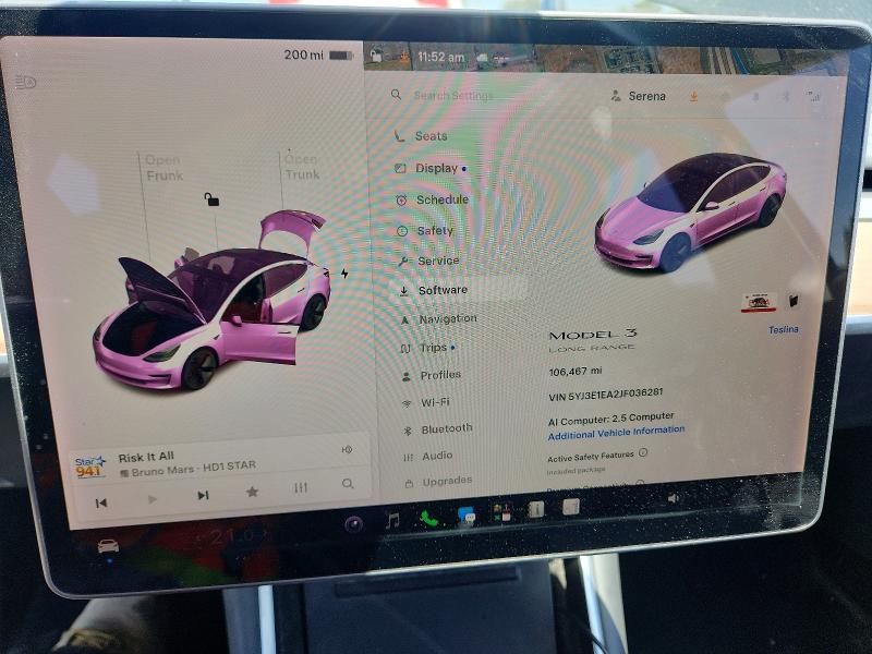 Aukcja sprzedaży 2018 Tesla Model 3, vin: 5YJ3E1EA2JF036281, numer aukcji: 59098286
