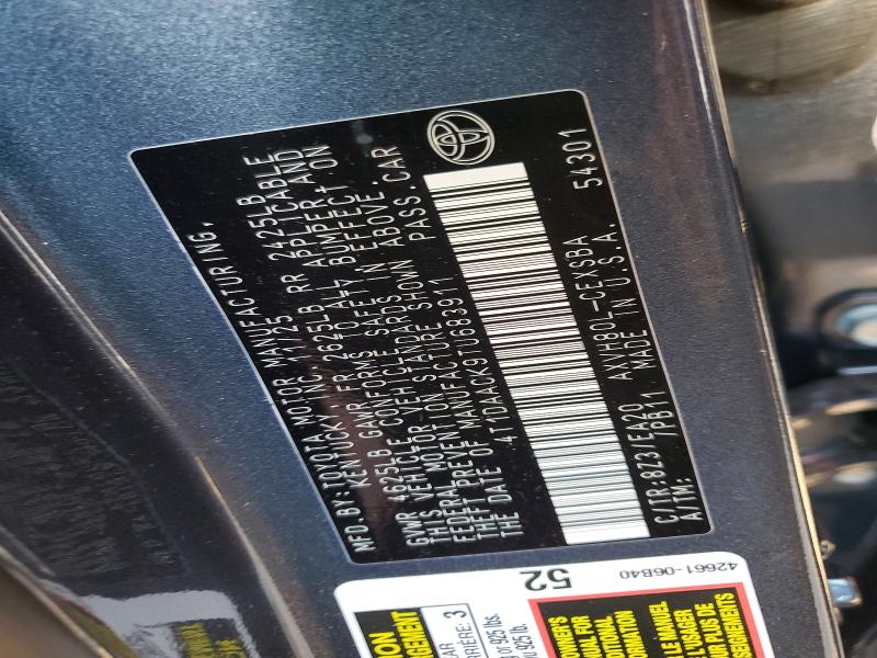 Aukcja sprzedaży 2024 Toyota Camry, vin: 4T1DAACK9TU683911, numer aukcji: 58787026