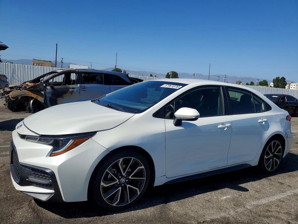 Auction sale of the 2020 Toyota Corolla, vin: JTDS4RCE2LJ032889, lot number: 57961076