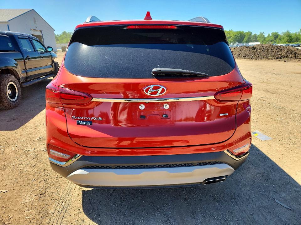 2019 Hyundai Santa Fe მანქანა იყიდება აუქციონზე, vin: 5NMS5CAD6KH085572, აუქციონის ნომერი: 58308076