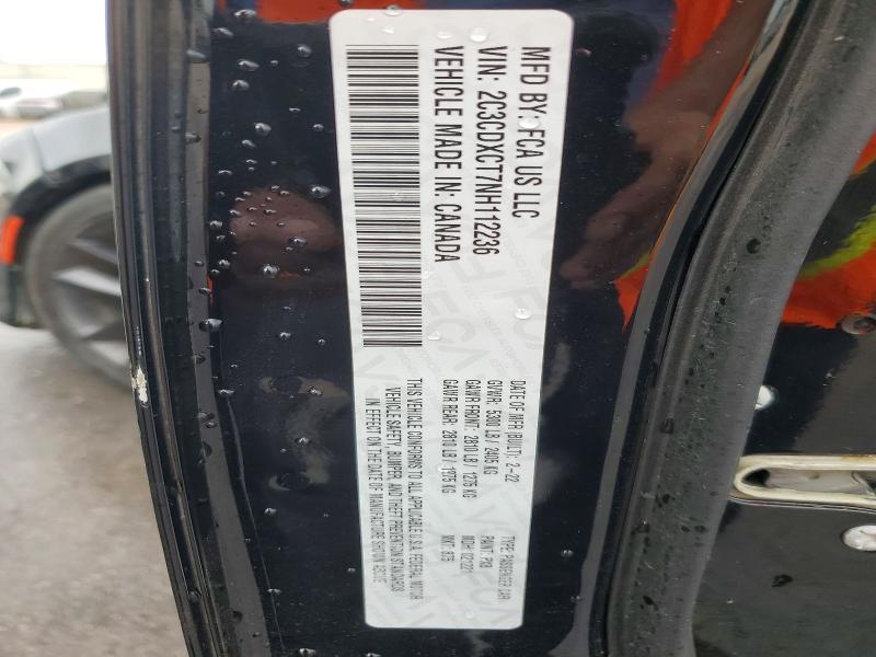 Продажа на аукционе авто 2022 Dodge Charger, vin: 2C3CDXCT7NH112236, номер лота: 56403856