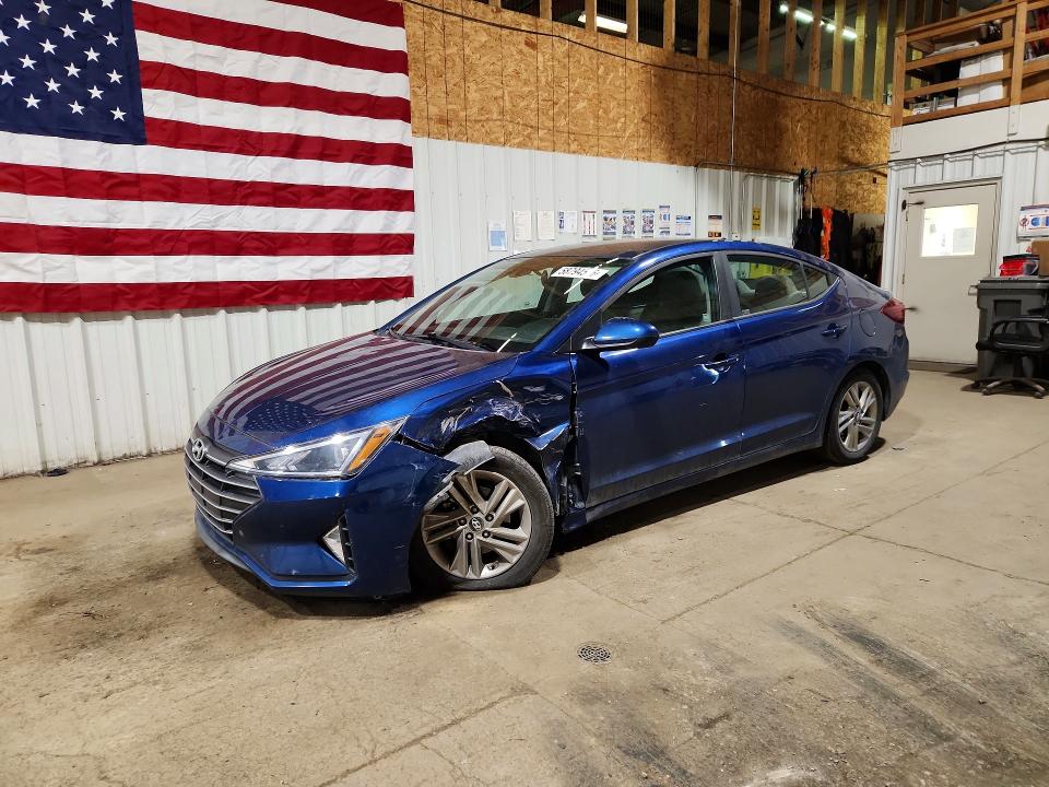 Auction sale of the 2019 Hyundai Elantra, vin: 5NPD84LF6KH433927, lot number: 58794516