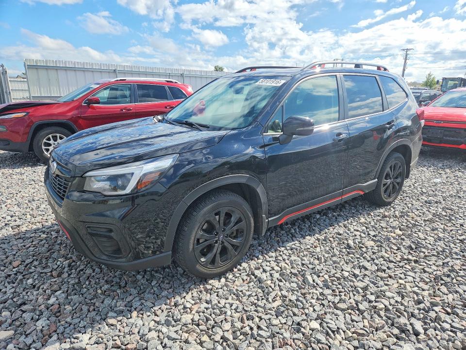 58101916 :رقم المزاد ، JF2SKALC5MH543366 vin ، 2021 Subaru Forester مزاد بيع