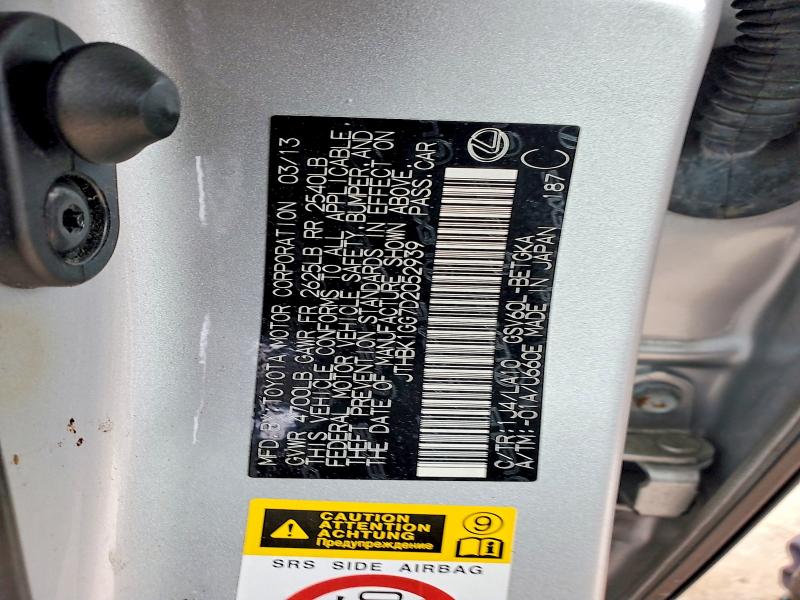 Продажа на аукционе авто 2013 Lexus Es, vin: JTHBK1GG7D2052939, номер лота: 57324106