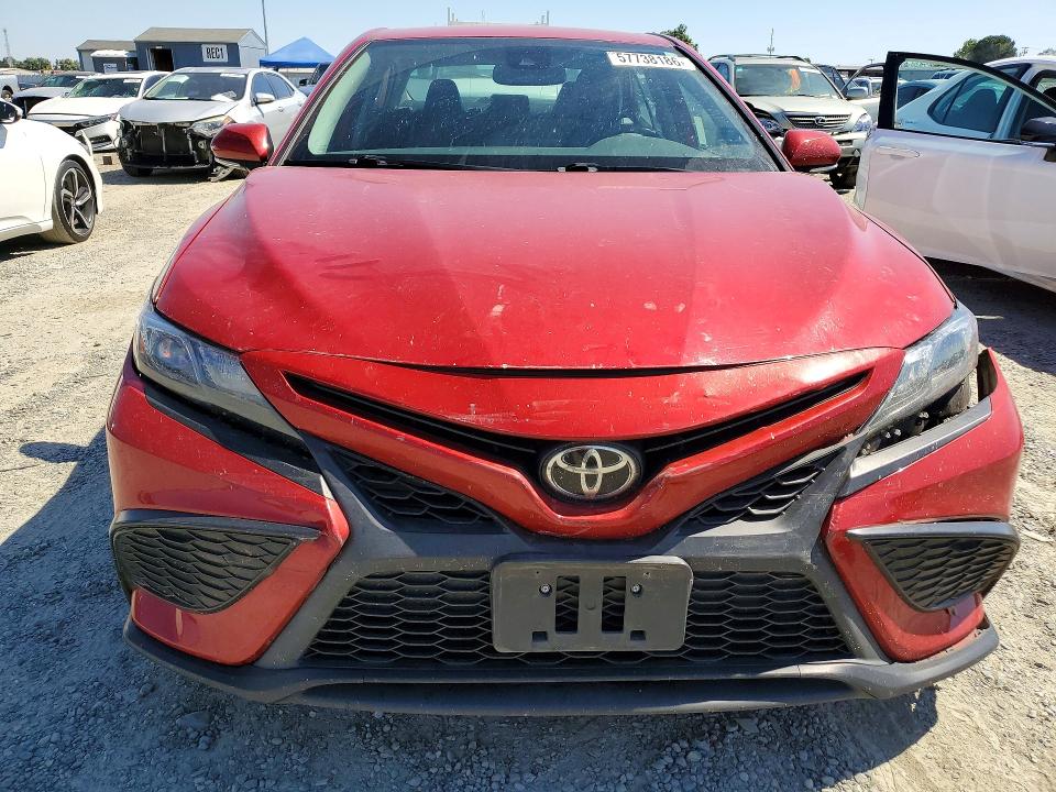 2022 Toyota Camry მანქანა იყიდება აუქციონზე, vin: 4T1T11AK3NU005107, აუქციონის ნომერი: 57738186