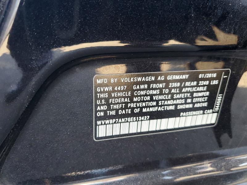 Aukcja sprzedaży 2016 Volkswagen Cc, vin: WVWBP7AN7GE513427, numer aukcji: 57782446