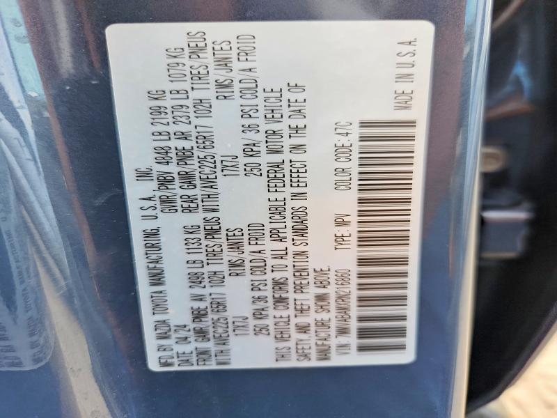 Aukcja sprzedaży 2024 Mazda Cx-50, vin: 7MMVABAMXRN216860, numer aukcji: 56502976