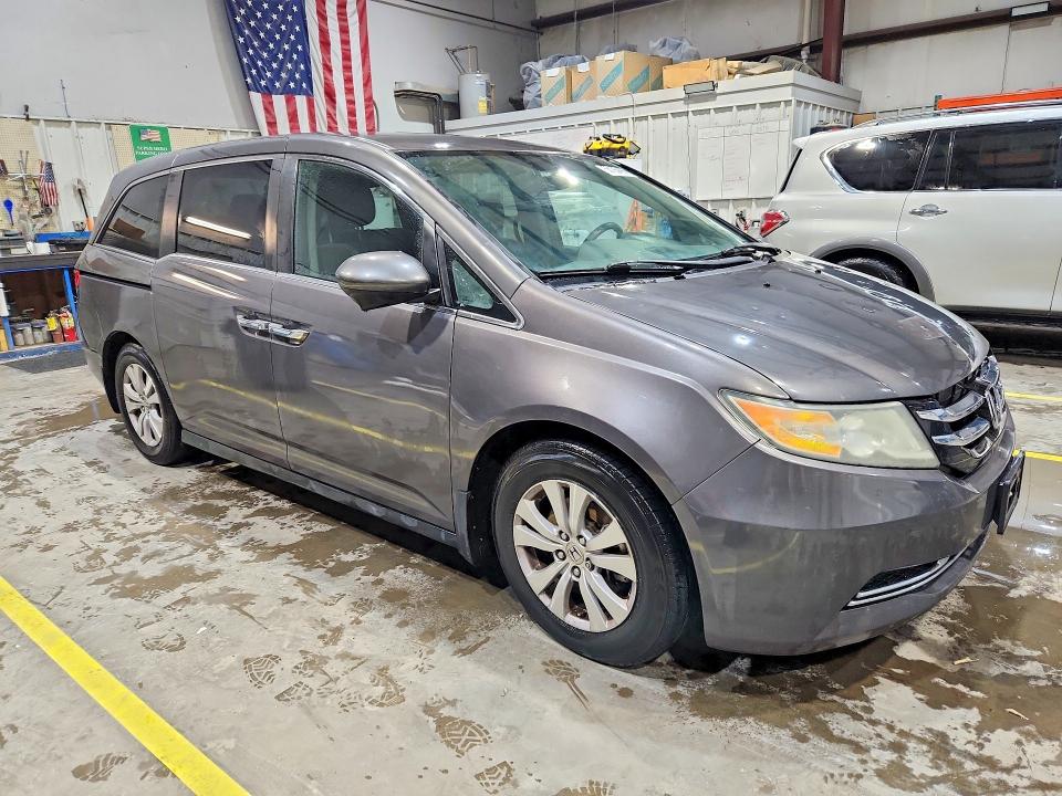 56165496 :رقم المزاد ، 5FNRL5H46EB030020 vin ، 2014 Honda Odyssey مزاد بيع