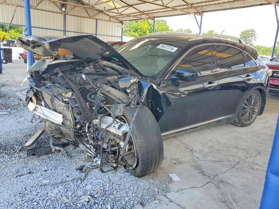 Aukcja sprzedaży 2017 Infiniti Qx70, vin: JN8CS1MW4HM411129, numer aukcji: 56427516
