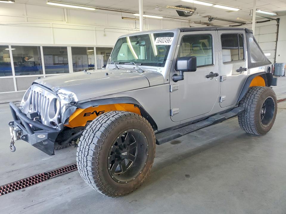 2018 Jeep Wrangler Unlimited მანქანა იყიდება აუქციონზე, vin: 1C4BJWDG3JL886475, აუქციონის ნომერი: 58402496