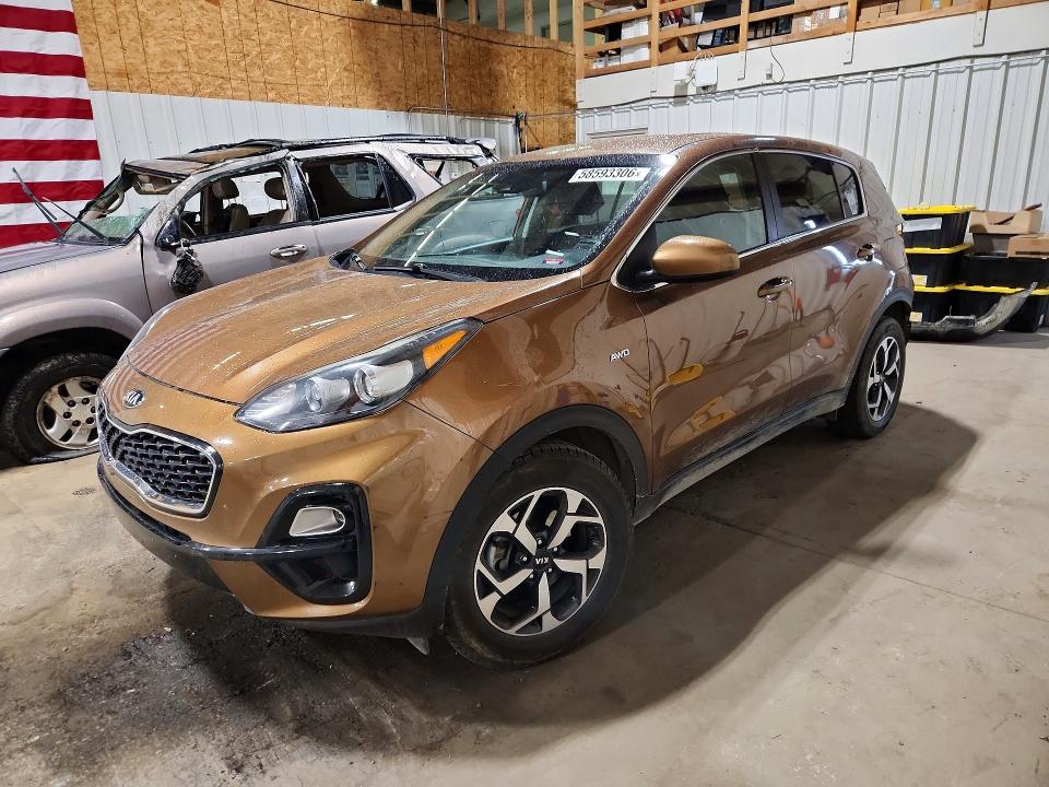 Продажа на аукционе авто 2021 Kia Sportage, vin: KNDPMCAC1M7922058, номер лота: 58593306