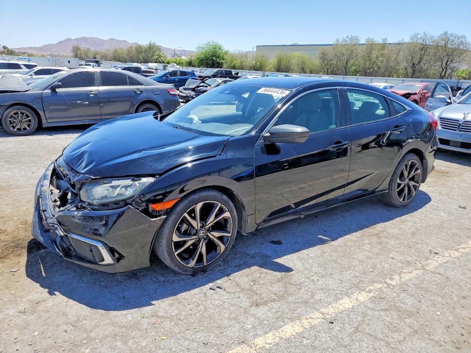 2019 Honda Civic მანქანა იყიდება აუქციონზე, vin: 19XFC2F61KE205426, აუქციონის ნომერი: 56644436