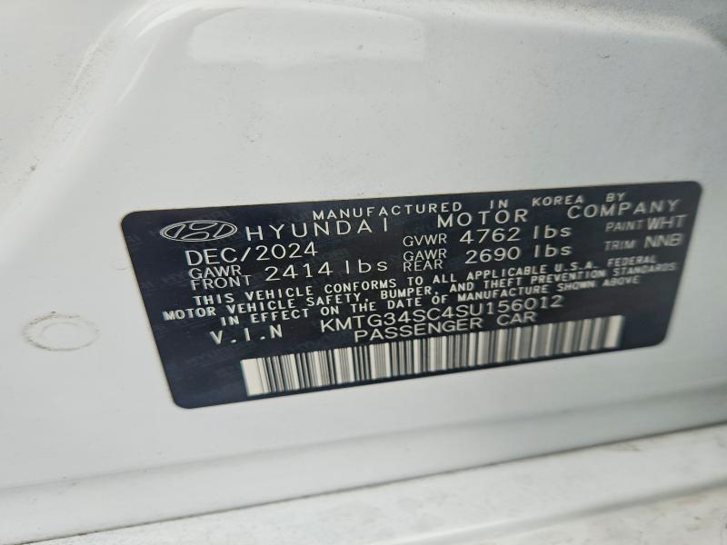 Aukcja sprzedaży 2025 Genesis G70, vin: KMTG34SC4SU156012, numer aukcji: 56600166