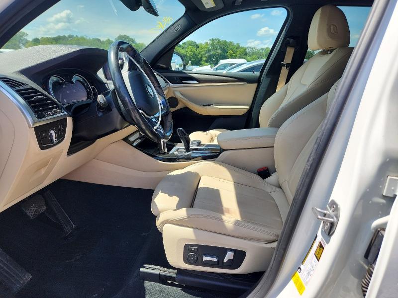 2019 Bmw X3 მანქანა იყიდება აუქციონზე, vin: 5UXTR7C52KLR45647, აუქციონის ნომერი: 57027976