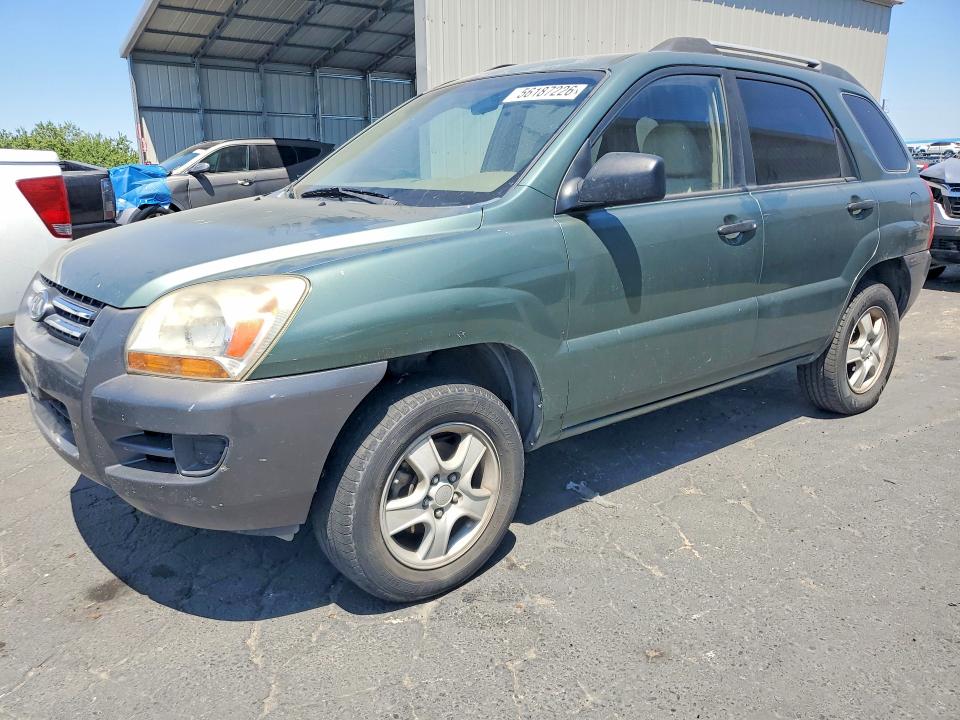 2007 Kia Sportage მანქანა იყიდება აუქციონზე, vin: KNDJF724177424543, აუქციონის ნომერი: 56187226