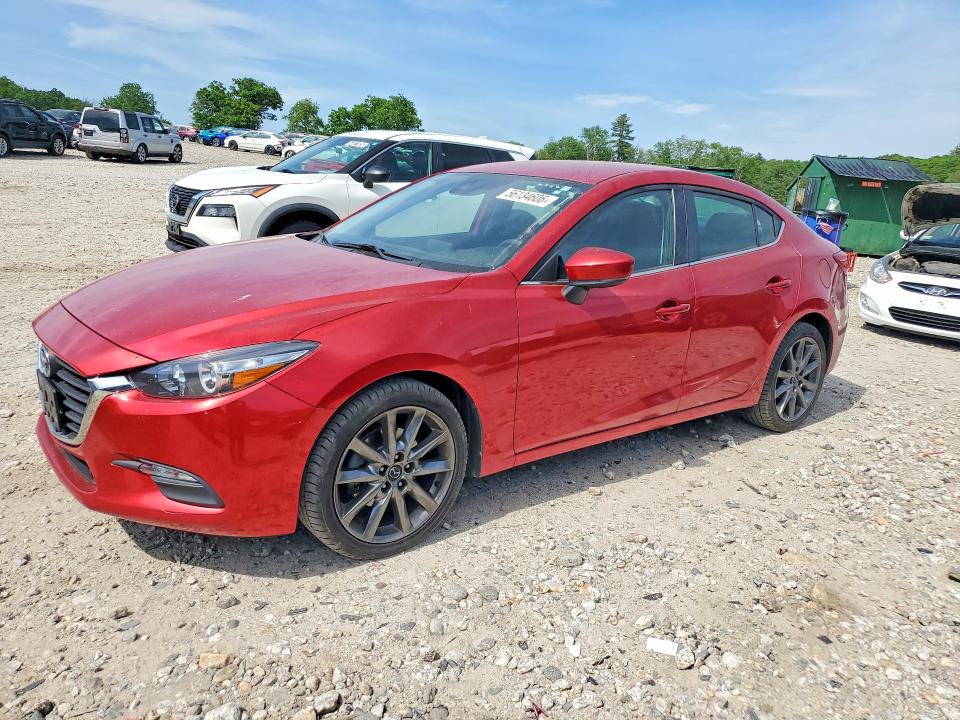 56134606 :رقم المزاد ، 3MZBN1V37JM197747 vin ، 2018 Mazda 3 مزاد بيع