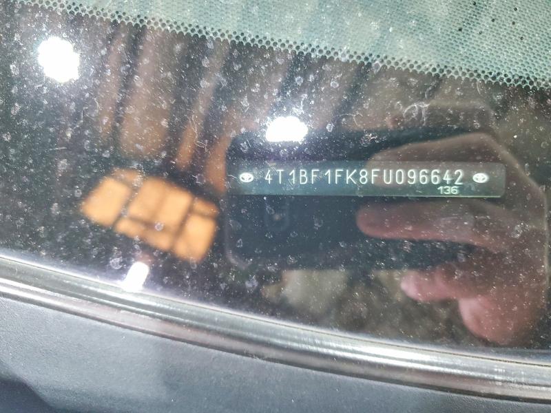 Продаж на аукціоні авто 2015 Toyota Camry, vin: 4T1BF1FK8FU096642, номер лоту: 59155656