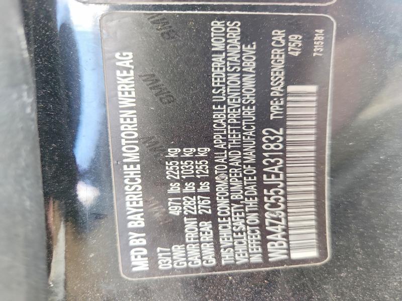 Продаж на аукціоні авто 2018 Bmw 430xi, vin: WBA4Z3C55JEA31832, номер лоту: 57486116