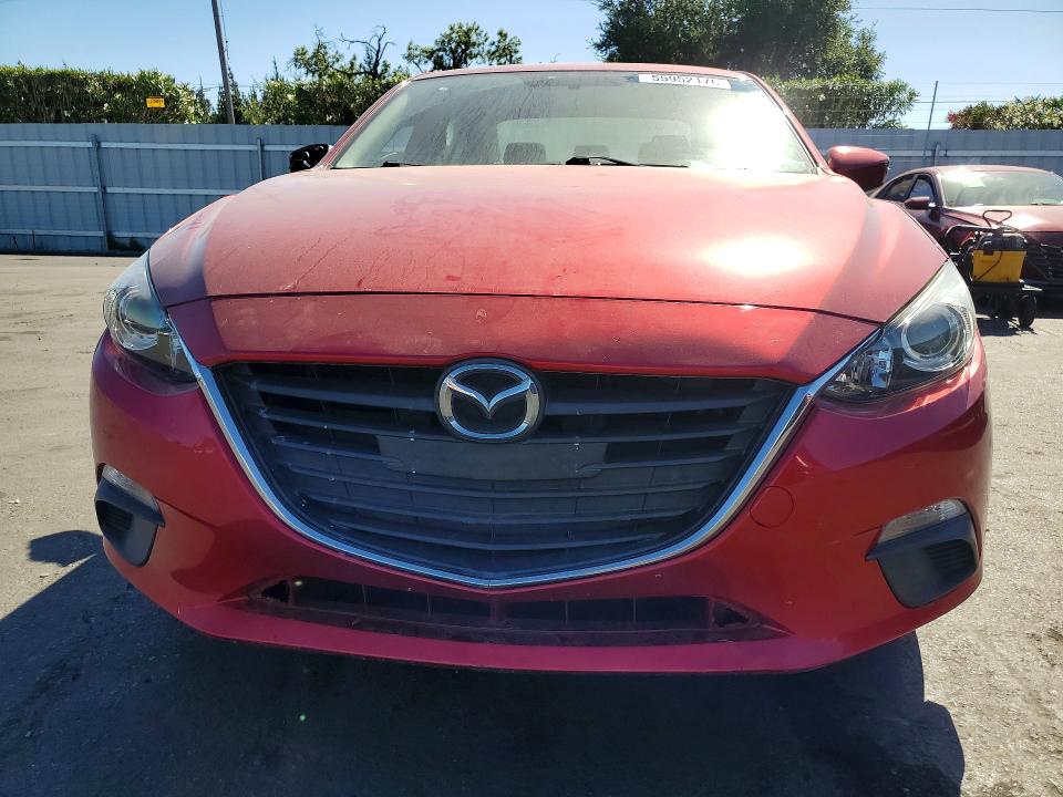 55952176 :رقم المزاد ، 3MZBM1U73FM171015 vin ، 2015 Mazda 3 مزاد بيع