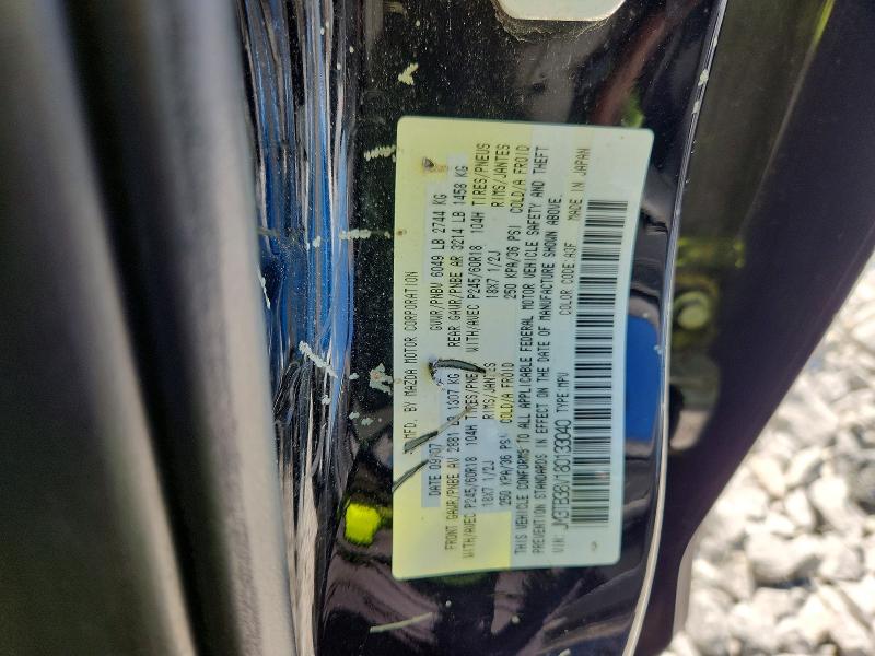 58047746 :رقم المزاد ، JM3TB38V180133040 vin ، 2008 Mazda Cx-9 مزاد بيع