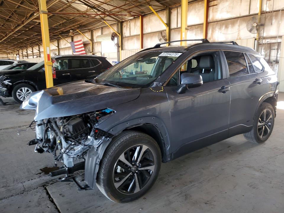 57594376 :رقم المزاد ، 7MUFBABG6PV013871 vin ، 2023 Toyota Corolla Cross Hybrid مزاد بيع