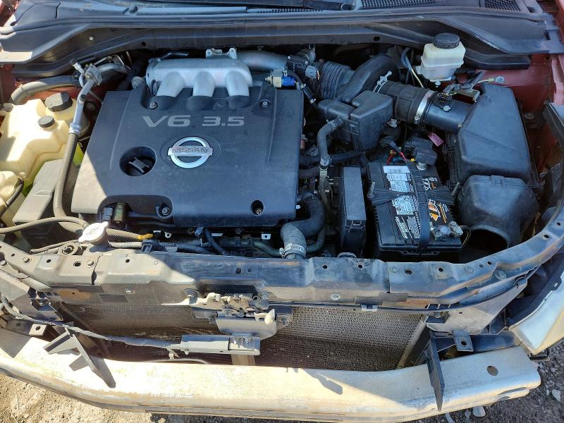 2004 Nissan Murano მანქანა იყიდება აუქციონზე, vin: JN8AZ08WX4W311073, აუქციონის ნომერი: 56343906