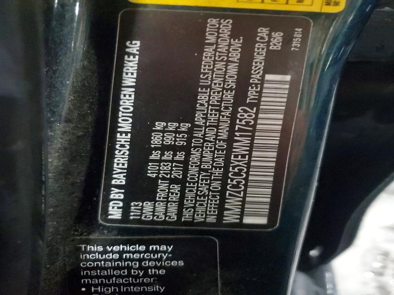 Продажа на аукционе авто 2014 Mini Cooper, vin: WMWZC5C5XEWM17582, номер лота: 59612996