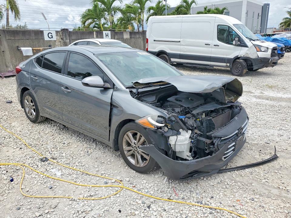 56670996 :رقم المزاد ، KMHD84LF8JU594943 vin ، 2018 Hyundai Elantra مزاد بيع